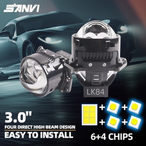 SANVI Auto Lighting System LK84 3 Inch Car Headlight <b>Projector</b> Led Car <b>Light</b> Car <b>Lights</b> Bi Led <b>Projector</b> Bi Led Lens - Product Image 2