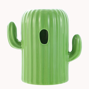 Amster-Juego de suministros de salón, cuenco de madera de cerámica para <span class=keywords><strong>bañera</strong></span>, bebedero de botella de agua - Product Image 5