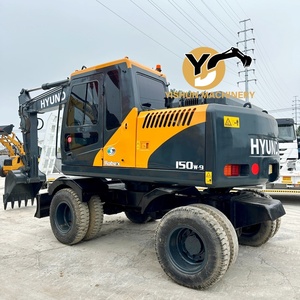 Yishun Rendimiento favorable Gran venta global Excavadora Hyundai usada Excavadora de ruedas Hyundai usada Excavadora Hyundai <span class=keywords><strong>150</strong></span> usada - Product Image 4