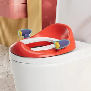 Venta caliente divertido nuevo diseño de dibujos animados inodoro entrenamiento orinal niños viaje bebé Coche forma orinal asiento