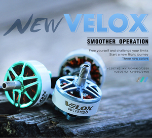 <span class=keywords><strong>Velox</strong></span> V2306 V2 1950KV 5-6S/2400KV 4S T-motore Brushless FPV motore da corsa Quadcopter Drone Freestyle RC motore a corrente continua parti di Drone - Product Image 6