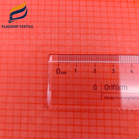 Tissu de parachute de réserve de sauvetage 10D 15D 20D Silnylon & Nylon66 Taffetas tissé Ripstop avec revêtement en silicone pour parapente
