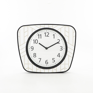 Horloge murale en quartz en plastique moderne, carrée et rectangulaire, nouveau design pour la décoration du salon, de la cuisine ou de la chambre, avec affichage à aiguilles - Product Image 3