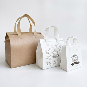 Bolsas Térmicas Personalizadas para Promoción de Comestibles, Bolsas Reutilizables Laminadas de Polipropileno, Bolsa Aislante para Entrega de Alimentos - Product Image 6