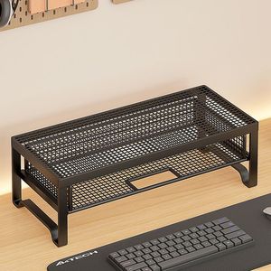 Laptop Cooling Stand Metal Mesh Design For <b>Desk</b> Office Use With Storage Drawer - Product Image 2