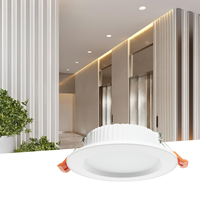 Spot LED commercial moderne anti-éblouissement sans cadre pour bureau, tailles 2, 2.5, 3, 3.5, 4, 5, 6, 8 pouces