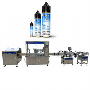 Machine de remplissage et de bouchage automatique de haute précision pour bouteilles en verre, applications pour les boissons et les produits chimiques - Product Image 1