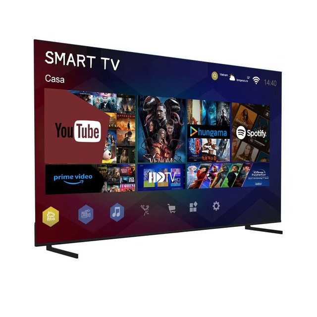 OEM ODM 4K Android Smart TV 17 22 24 32 40 42 50 65 75 85 100 Inch HD LCD TV Hotel LED