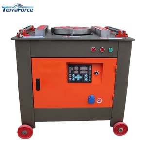 टेराफोर्स gw45a cc rebar Bender, 3kw 380v, मोड़ 4-35 मिमी रिसेड बार, डिजिटल पैनल + व्हील - Product Image 1