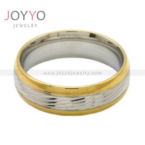 Custom Rvs Trouwringen Romantische Diamond Engagement Paar Ringen - Product Image 3