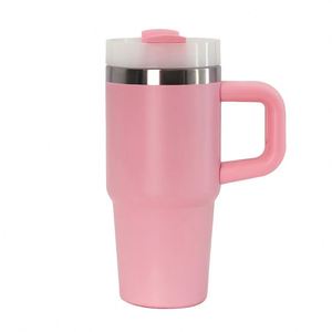 Stainless Steel <b>Kids</b> 14oz Vacuum Drinking Tumbler with Straw Lid Handle Portable Travel Cup - Product Image 6