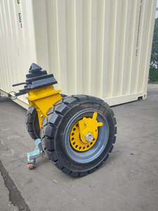 Hochwertige 40 Tonnen Heben bewegliches Container rad Hochleistungs-Lenkräder - Product Image 6