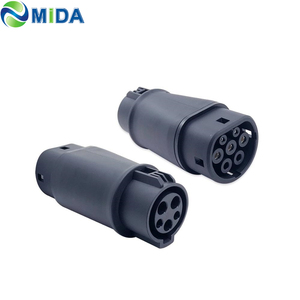 Adaptateur EV 32Amp SAE J1772 Plug Type 1 to Type 2 EV Male Socket EVSE Electric Vehicles Car Charger - Product Image 3