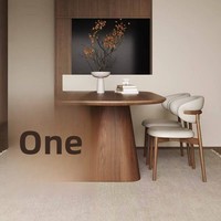Table à manger nordique en bois massif avec plateau en roche, 8 places, pour petit appartement, moderne, carrée, noire, résistante aux hautes températures