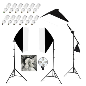 Jingying 5070 Soporte <span class=keywords><strong>de</strong></span> Lámpara Individual Softbox para Fotografía, Kit <span class=keywords><strong>de</strong></span> Iluminación Softbox Tipo Hongo con Bombilla E27 para Transmisión en Vivo y Fotografía - Product Image 3