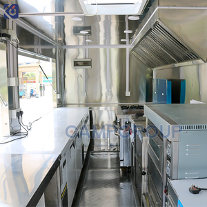 รถขายอาหารเคลื่อนที่ CAMPTRL พร้อมอุปกรณ์ครบครัน รถขายทาโก้เคลื่อนที่ รถพ่วงขายอาหาร ครัวคอนเทนเนอร์ บาร์ - Product Image 6