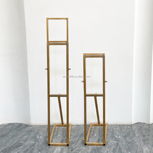 مبيعات مباشرة: حامل لوح KT جديد ، خلفيات مسرح ، إكسسوارات زفاف بعمود تلسكوبي - Product Image 1