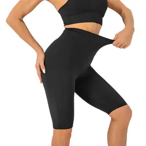 Pantalones De gimnasio ajustados para Mujer, mallas De Yoga hasta la rodilla, pantalones cortos rojos a medida De verano