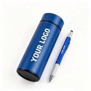 Portable Promo Business Gift Coffee Tea Smart Temperature Display Custom LogoVacuum Flask <b>Water</b> <b>Bottle</b> With <b>Filter</b> Thermos Cup - Product Image 1
