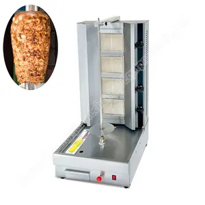 Machine de Shawarma horizontale automatique électrique gyroscopique à gaz de Turquie