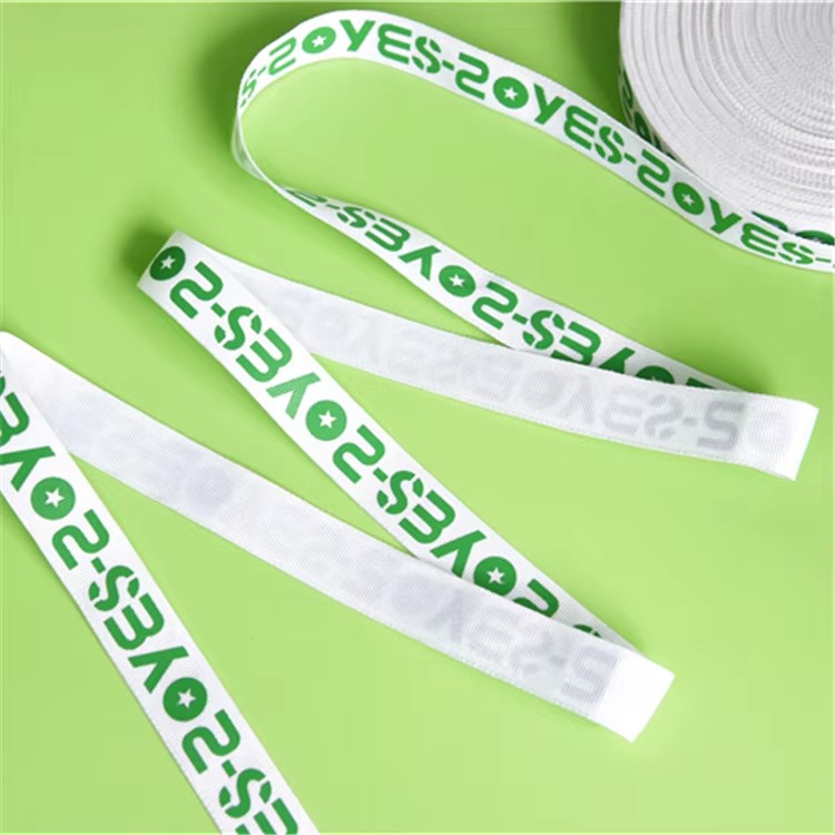 Custom Production of Recycled Polyester 100Mm Webbing Custom Processing Woven Webbing Strap