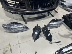 Bumpers Cho Audi Q7 Phía Trước Bumper Lưới Tản Nhiệt R Đèn Mui Xe Lưới Tản Nhiệt Bộ Dụng Cụ Cơ Thể 2012-2016 Phù Hợp Ban Đầu Q7 Xe - Product Image 6