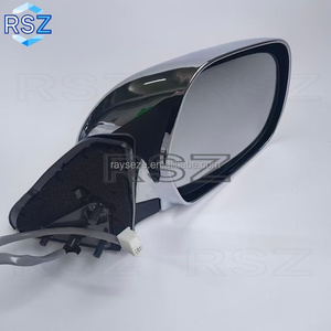 RAYSEZE LC para 2003 2008 Toyota <span class=keywords><strong>Land</strong></span> <span class=keywords><strong>Cruiser</strong></span> Prado FJ120 espejo retrovisor lateral espejo retrovisor cromado 87940-6A270 87910-6A400 - Product Image 4