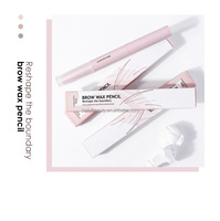 Stylo de savon à sourcils de marque privée exhausteurs de sourcils à double tête cire de congélation pommade naturelle gel de stratification des sourcils coiffant avec brosse