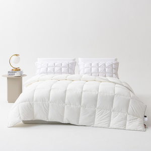 King Queen Size 500GSM Poliéster Microfibra <span class=keywords><strong>Relleno</strong></span> Edredón Insertar Blanco Hotel Ropa de cama Edredón Insertar - Product Image 2