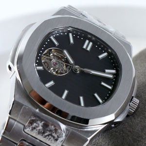 Reloj Personalizado con Nombre, Sin Logotipo, Movimiento Automático NH38, Reloj Mecánico con Cristal de Zafiro, Relojes de Lujo para Hombre NH38 con Esfera Hueca - Product Image 1