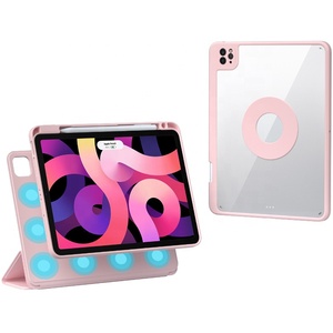 Funda de cuero PU con ranura para bolígrafo, funda magnética para tableta para <span class=keywords><strong>iPad</strong></span> Air 10,2/10,5 <span class=keywords><strong>iPad</strong></span> <span class=keywords><strong>Pro</strong></span> 11 10,9 pulgadas - Product Image 3