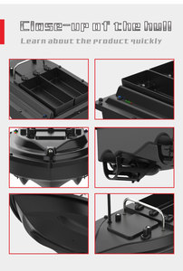 Long Battery Life Fishing Bait <b>Boat</b> with Precise Positioning and Auto Bait Casting Easy <b>Remote</b> <b>Control</b> Fishing Bait <b>Boat</b> - Product Image 4