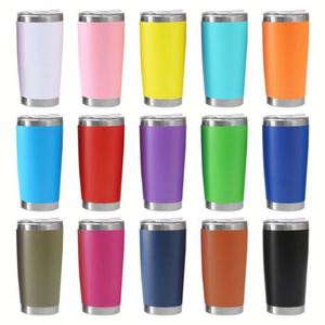 Vaso Térmico de Acero Inoxidable de 20 oz con Recubrimiento en Polvo de Alta Calidad al por Mayor, con Tapa - Product Image 2