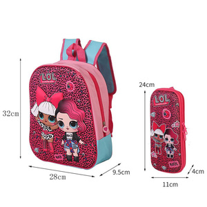 Borse personalizzate dello zaino della scuola dei bambini del fumetto dei bambini all'ingrosso dello zaino 3D dei marchi di modo - Product Image 5