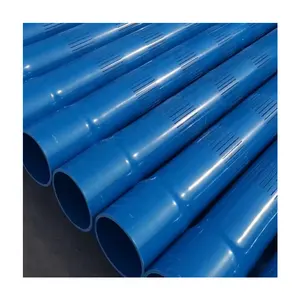 200mm PVC well casing pipes for deep well drilling project