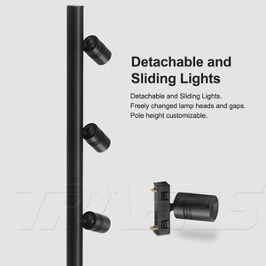 Đèn Chiếu Sáng Rộng 30 Độ Có Thể Điều Chỉnh Lắp Đặt Dọc An Toàn Đèn <span class=keywords><strong>Led</strong></span> Tủ <span class=keywords><strong>Mini</strong></span> Cho Dự Án Bảo Tàng Cửa Hàng Trang Sức - Product Image 3