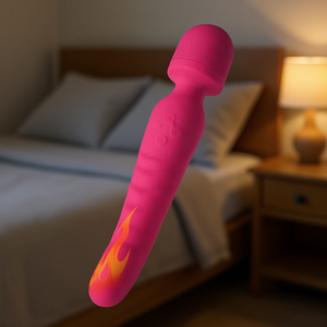 Vibrateur double tête en silicone rose, rechargeable par USB, fréquence personnalisable, pour exercices de Kegel et massage du point G, sans latex - Product Image 2
