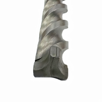 Forets à trois lames avec pointes en carbure de tungstène, diamètre de la tige SDS Plus 10 mm, foret à percussion pour le perçage de la maçonnerie