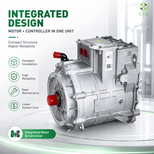 ชุดแปลงมอเตอร์ไฟฟ้า CTS 65kW 336V แรงบิดสูง พร้อมระบบกันน้ำ IP67 สำหรับงานขุดเหมือง/งานหนัก  รวมมอเตอร์และแบตเตอรี่ในตัว - Product Image 2