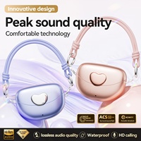 Auriculares Inalámbricos M106 con Clip para la Oreja, Cancelación Activa de Ruido (ANC), Resistentes al Agua IPX4, Control Táctil, hasta 5 Horas de Reproducción