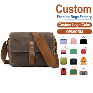 Vintage Canvas <b>Camera</b> <b>Bag</b> Olive <b>Green</b> Messenger <b>Bag</b> | Factory Custom OEM/ODM for Photography & Travel Brands - Product Image 1