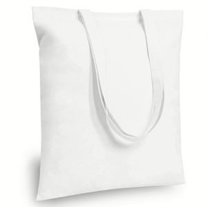 Sac fourre-tout en toile personnalisé de haute qualité, sac de shopping réutilisable en coton, logo imprimé, vente en gros, sacs de shopping personnalisables - Product Image 2