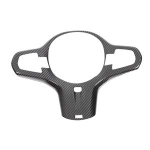 Cadre de <span class=keywords><strong>volant</strong></span> de voiture en fibre de carbone sèche véritable M Couverture intérieure de style sport pour <span class=keywords><strong>BMW</strong></span> Série 5 G30 <span class=keywords><strong>X3</strong></span> G01 X4 G02 GT 2017up - Product Image 1