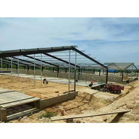 Installation facile, grange pour bétail, vache, Hangar, abri pour chevaux, Structure en acier, Hangar pour vache