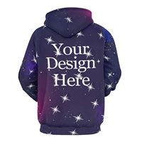 Kustom sublimasi uniseks bertudung pribadi pria wanita poliester Pullover kaus saku desain Anda sendiri Hoodie untuk pria