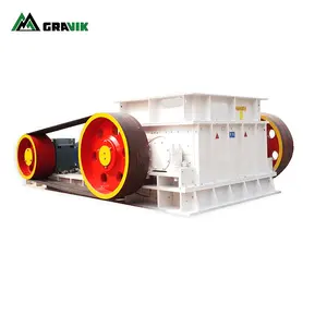 Máquina trituradora de minas para areia mineral, carvão e gv2gpx, triturador de pedra ajustável de dois rolos, mais vendido