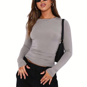 Annshine Venta al por Mayor Camisetas Básicas de Manga Larga Ajustadas de Moda Primavera para Usar Debajo de la Ropa Médica - Product Image 4
