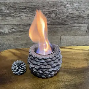 Commercio all'ingrosso mesa fire pit Mini fuoco moderno Mini tavolo piano fuoco tavolo da tavolo camino portatile Firepit da tavolo stufa da tavolo