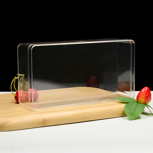Boîte à Tiramisu Grande Transparente Personnalisée en Gros, Contenant en Plastique PS avec Couvercle pour Gâteau, Dessert, Aliments, Bonbons, Emballage Cadeau - Product Image 4