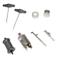 Nouvel outil de démontage d'embrayage en acier inoxydable DQ500 0BH, kit d'outils de réparation de transmission pour AUDI VW, haute efficacité